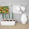 Edge Collections - 8" x 12" - Orange - Florida Orange Blossom Aluminum Metal Sign Wall or Door Hanging Print - 1 Piece